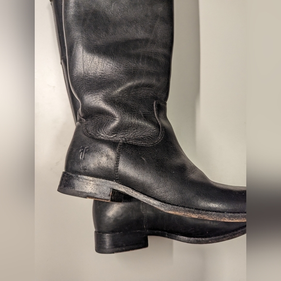 Frye Melissa Button Boot Black Size 6 - Picture 5 of 8